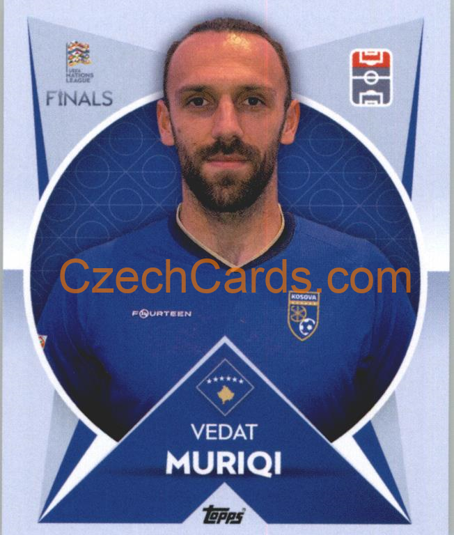 Vedat Muriqi 2022/23 Topps Nations League #63