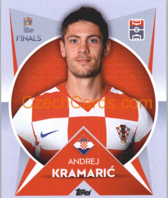Andrej Kramarić 2022/23 Topps Nations League #65