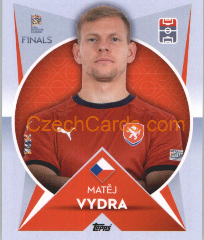 Matěj Vydra 2022/23 Topps Nations League #66
