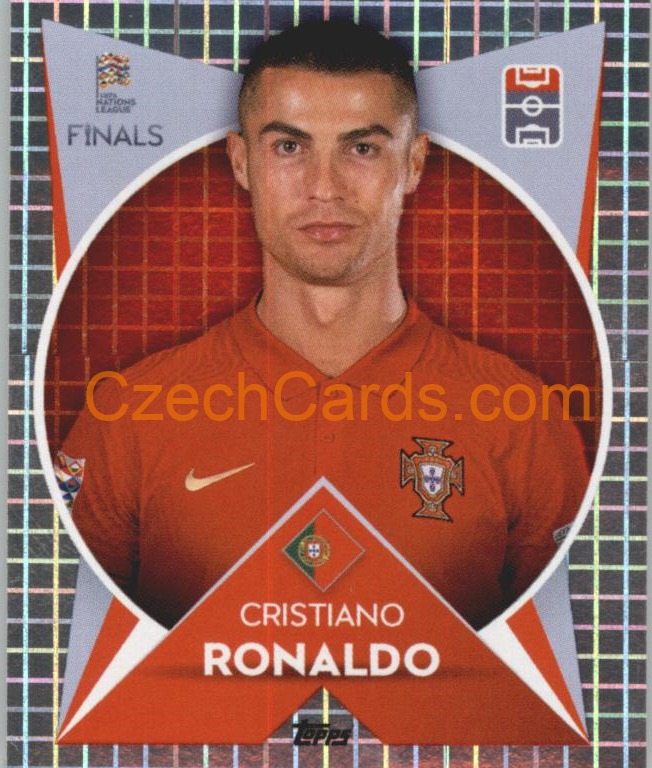 Cristiano Ronaldo 2022/23 Topps Nations League foil  #70