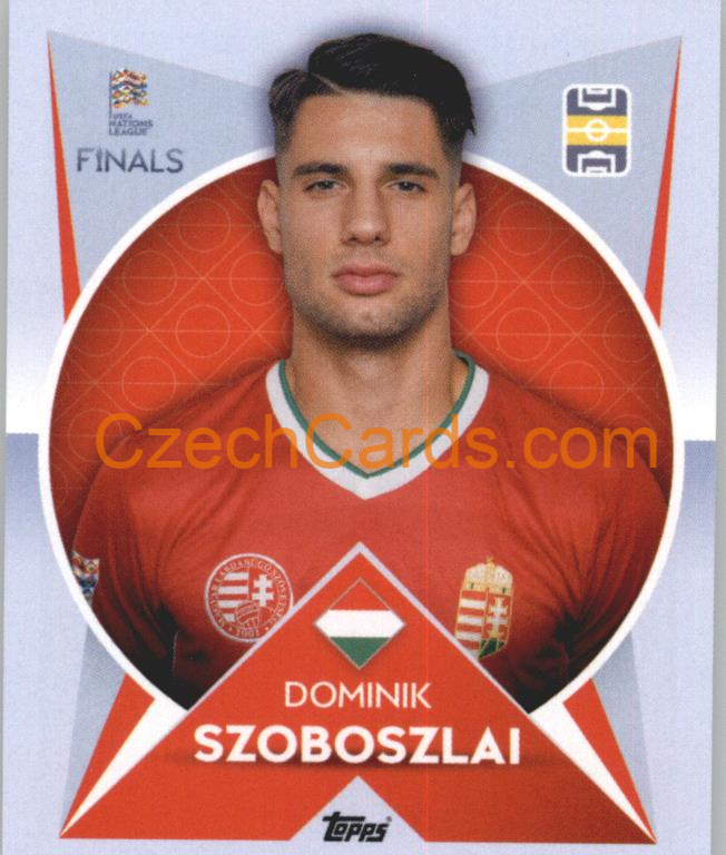 Dominik Szoboszlai 2022/23 Topps Nations League #74