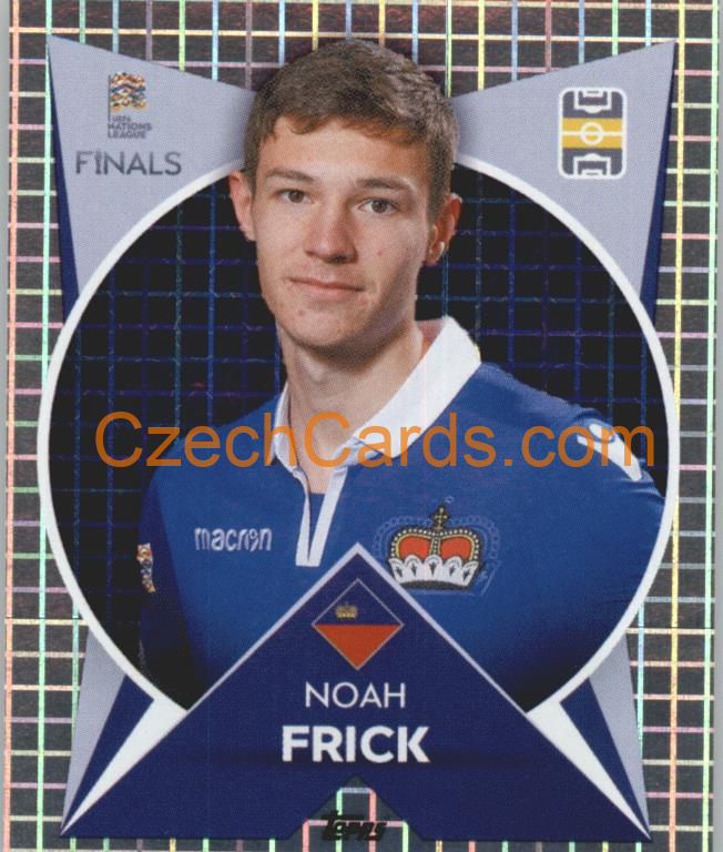 Noah Frick 2022/23 Topps Nations League foil #80