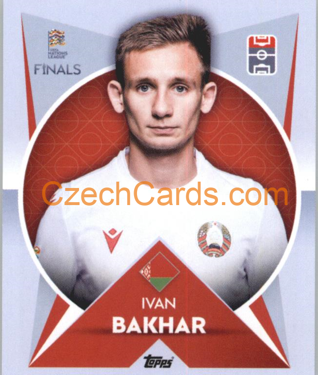 Ivan Bakhar 2022/23 Topps Nations League #82