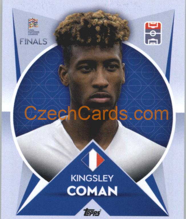 Kingsley Coman 2022/23 Topps Nations League #85