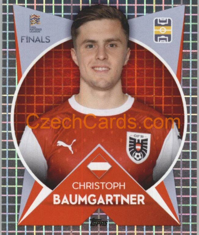 Christoph Baumgartner 2022/23 Topps Nations League foil #87