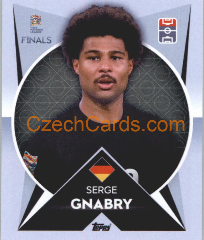 Serge Gnabry 2022/23 Topps Nations League #92