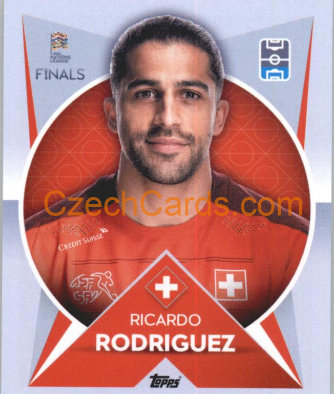 Ricardo Rodriguez 2022/23 Topps Nations League #97