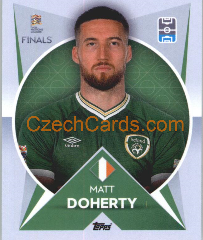 Matt Doherty 2022/23 Topps Nations League #103