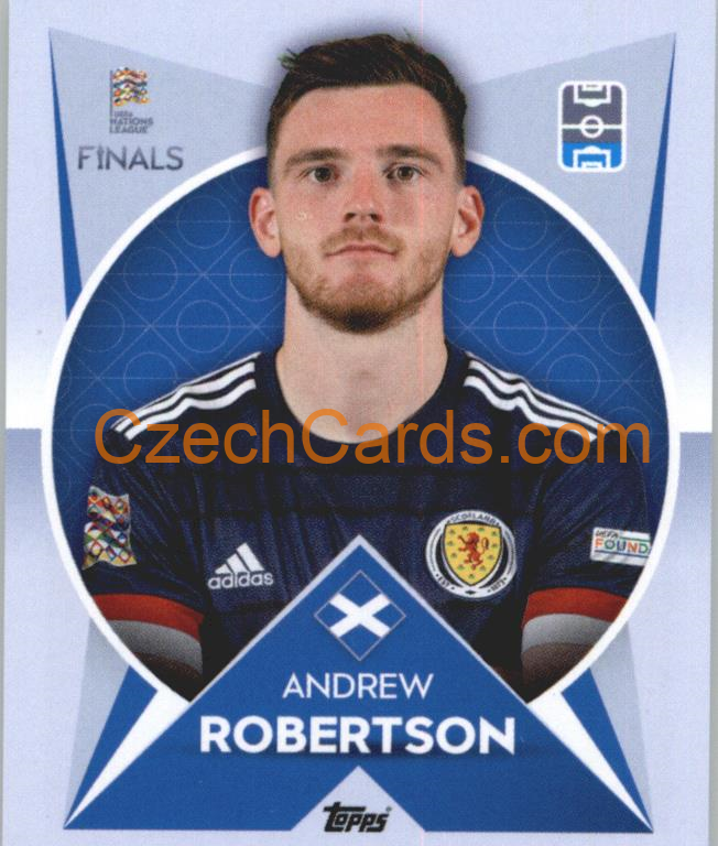 Andrew Robertson 2022/23 Topps Nations League #104