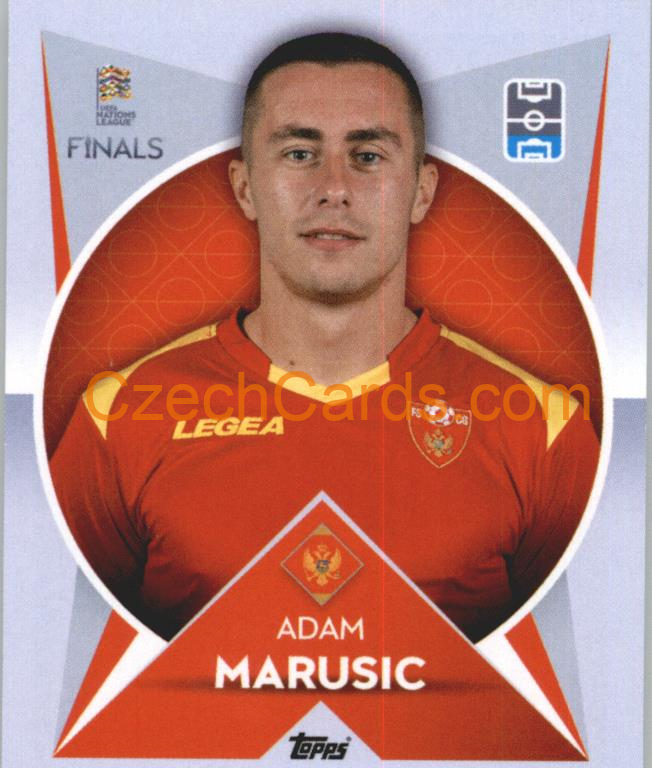 Adam Marusic 2022/23 Topps Nations League #107