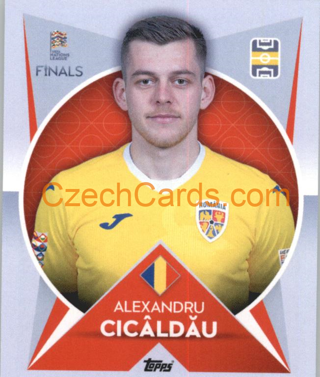 Alexandru Cicâldău 2022/23 Topps Nations League #114