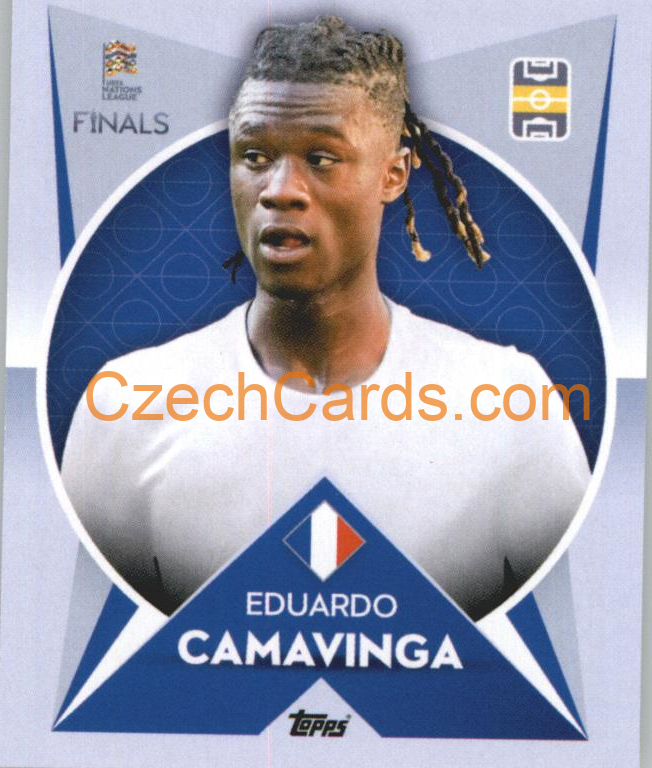 Eduardo Camavinga 2022/23 Topps Nations League #115