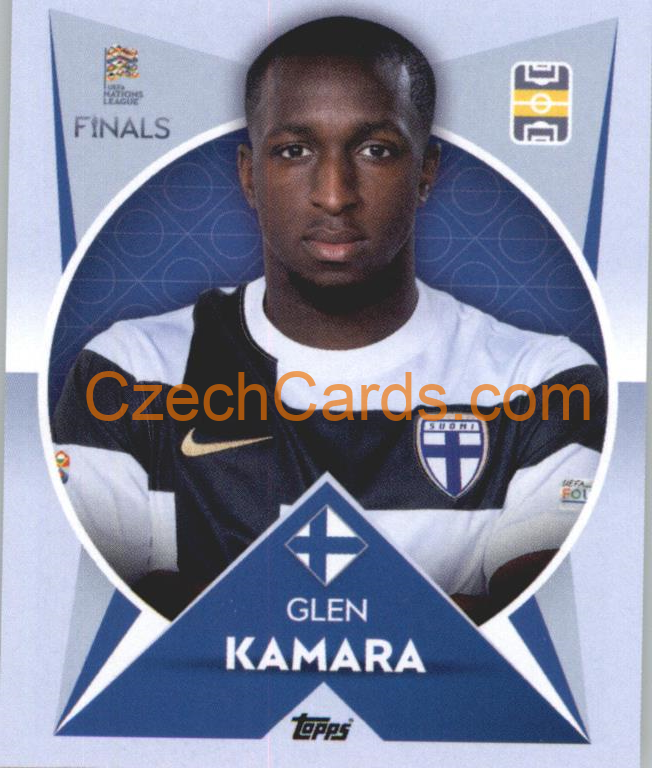 Glen Kamara 2022/23 Topps Nations League #122