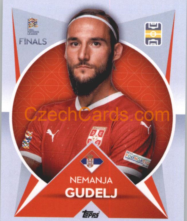 Nemanja Gudelj 2022/23 Topps Nations League #123
