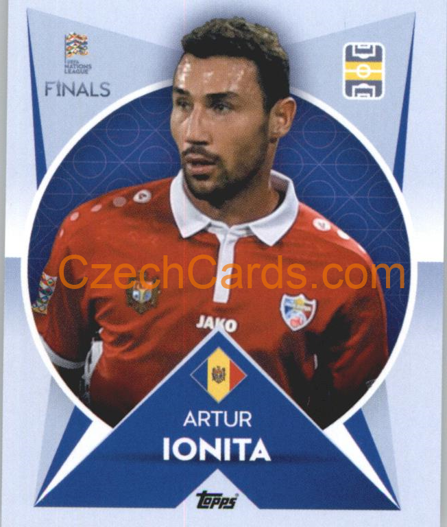 Artur Ionita 2022/23 Topps Nations League #136