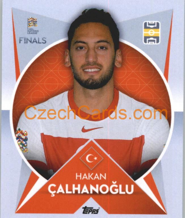 Hakan Çalhanoğlu 2022/23 Topps Nations League #141