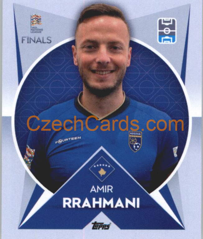 Amir Rrahmani 2022/23 Topps Nations League #149