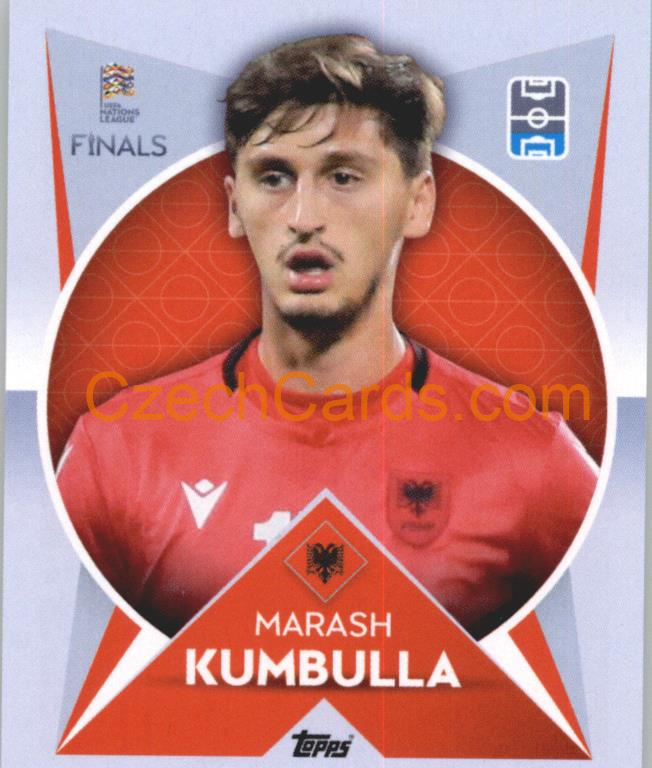 Marash Kumbulla 2022/23 Topps Nations League #156