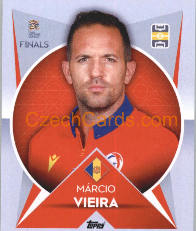Márcio Vieira 2022/23 Topps Nations League #159