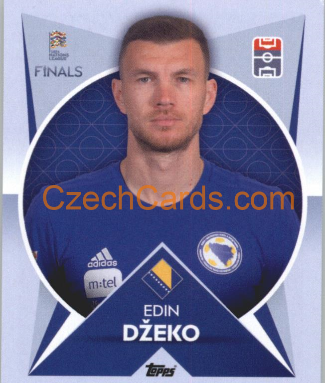 Edin Džeko 2022/23 Topps Nations League #161