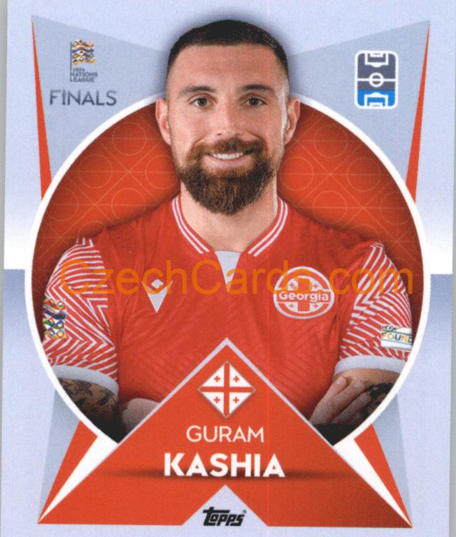 Guram Kashia 2022/23 Topps Nations League #166