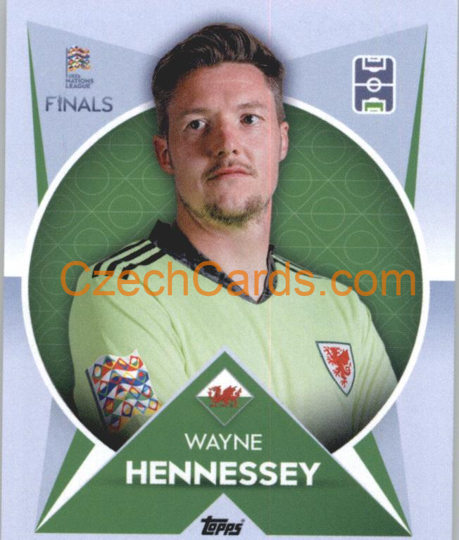 Wayne Hennessey 2022/23 Topps Nations League #168
