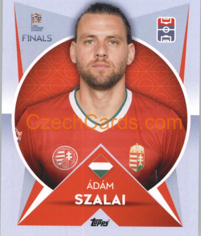 Ádám Szalai 2022/23 Topps Nations League #170