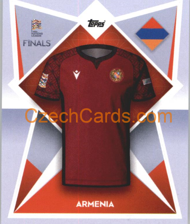 Armenia Kits 2022/23 Topps Nations League #173