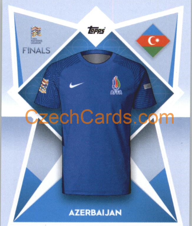 Azerbaijan Kits 2022/23 Topps Nations League #175