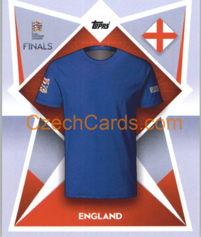 England Kits 2022/23 Topps Nations League #184