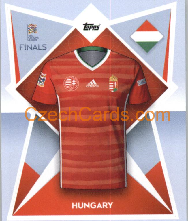 Hungary Kits 2022/23 Topps Nations League #193