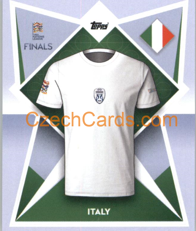 Italy Kits 2022/23 Topps Nations League #196