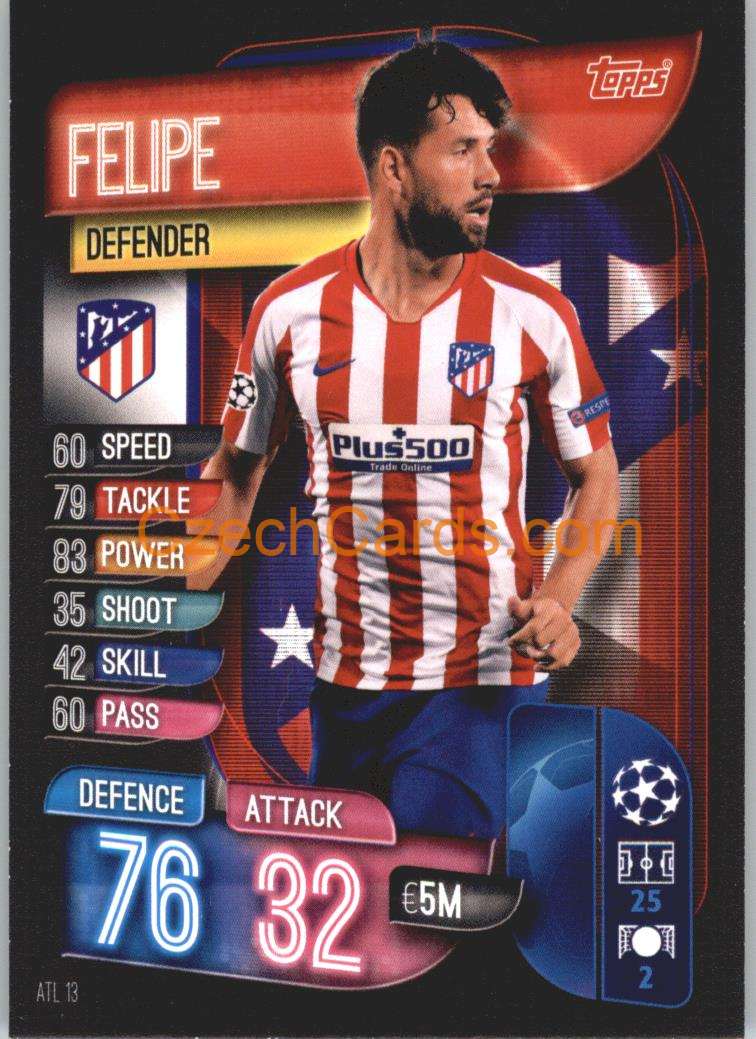 Felipe 2019/20 Topps Match Attax #ATL 13