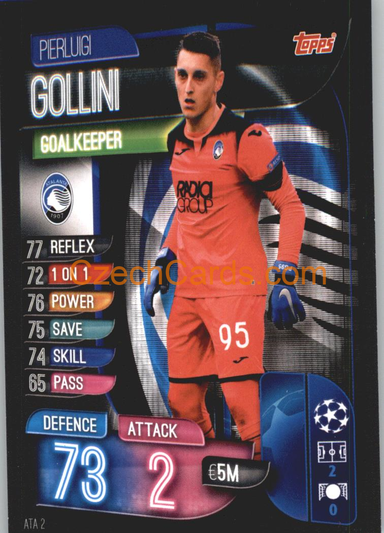 Pierluigi Gollini 2019/20 Topps Match Attax #ATA 2