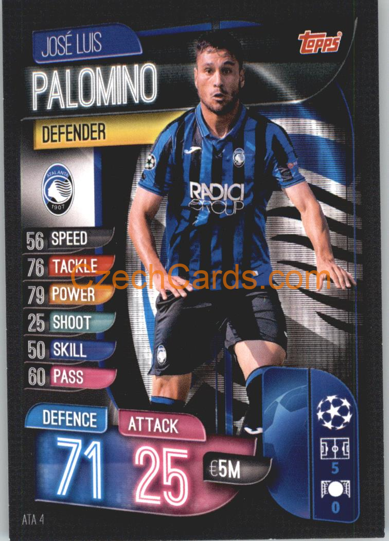 José Luis Palomino 2019/20 Topps Match Attax #ATA 4