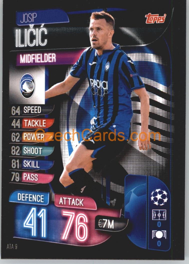 Josip Ilićić 2019/20 Topps Match Attax #ATA 9