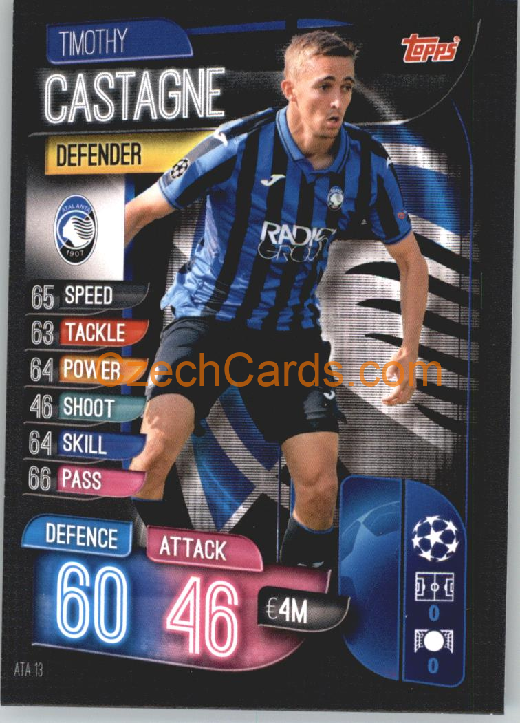 Timothy Catagne 2019/20 Topps Match Attax #ATA 13