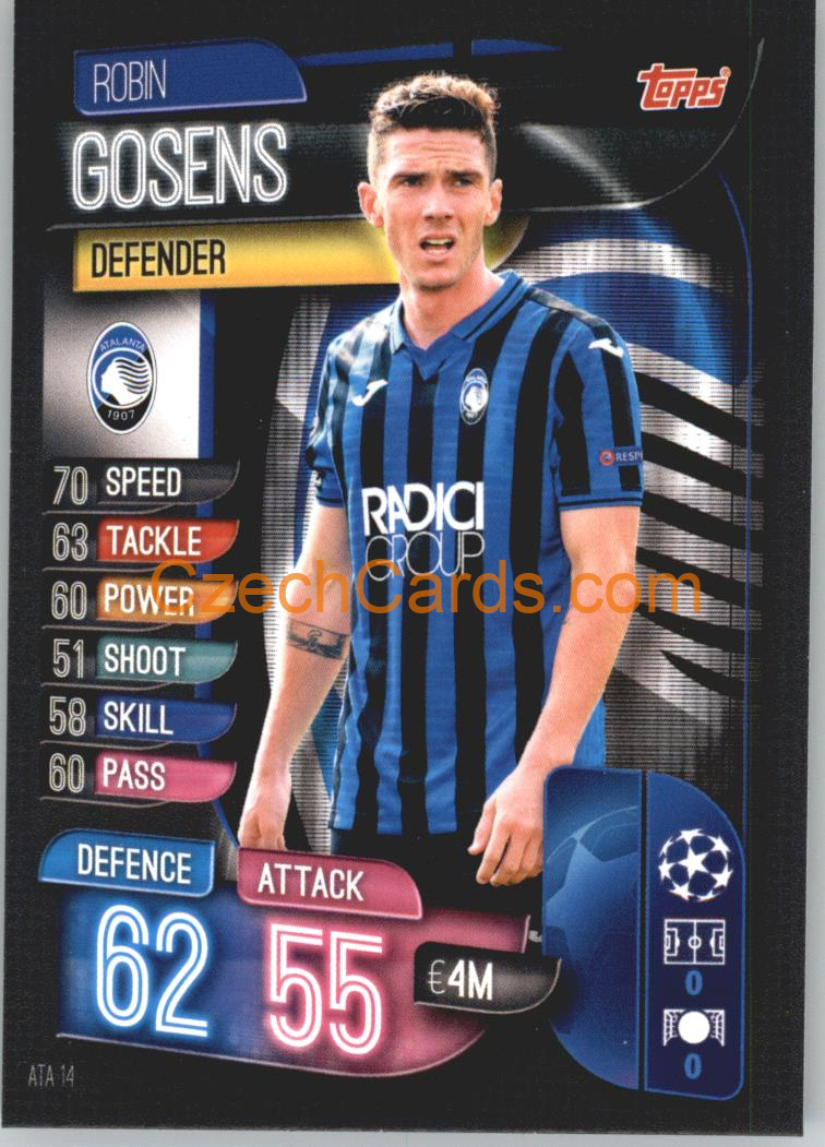 Robin Gosens 2019/20 Topps Match Attax #ATA 14
