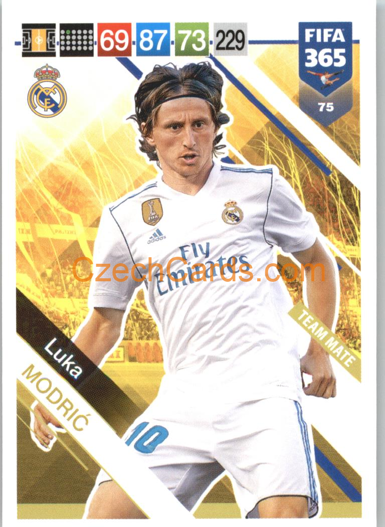 Luka Modrić 2019 Panini FIFA 365 #75
