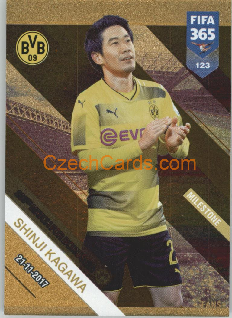 Shinji Kagawa 2019 Panini FIFA 365 FANS #123