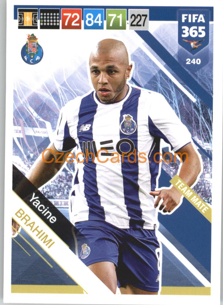 Yacine Brahimi 2019 Panini FIFA 365 #240