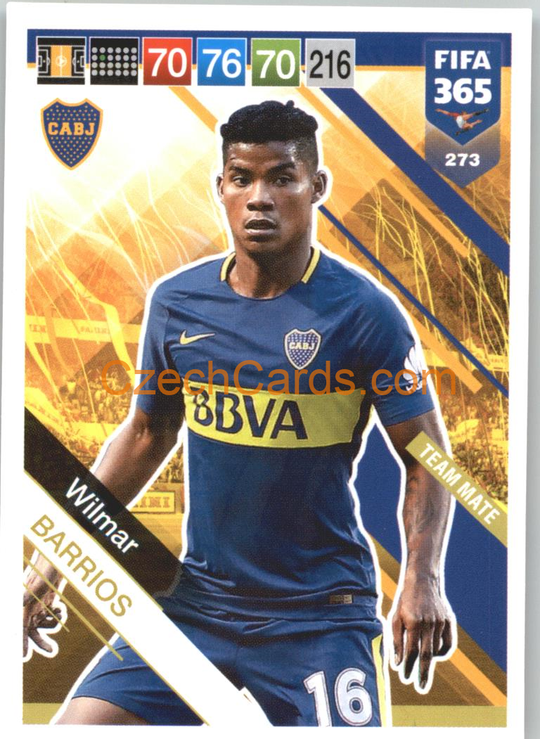 Wilmar Barrios 2019 Panini FIFA 365 #273