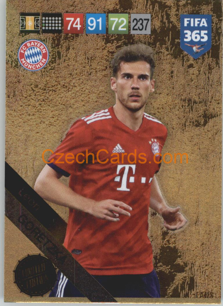 Leon Goretzka 2019 Panini FIFA 365 Limited #LE-LG
