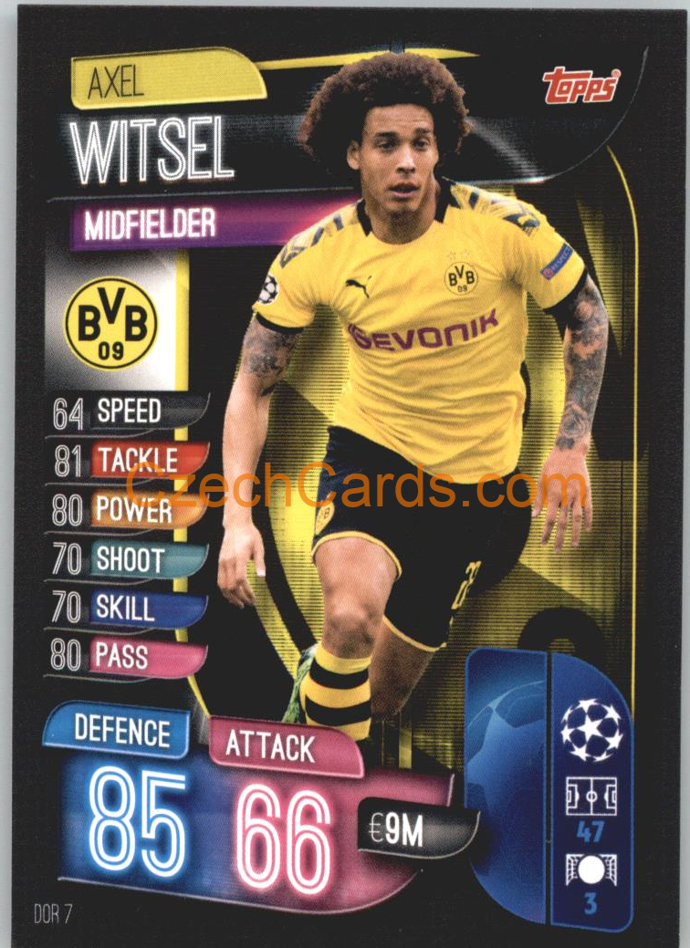 Axel Witsel 2019/20 Topps Match Attax #DOR 7