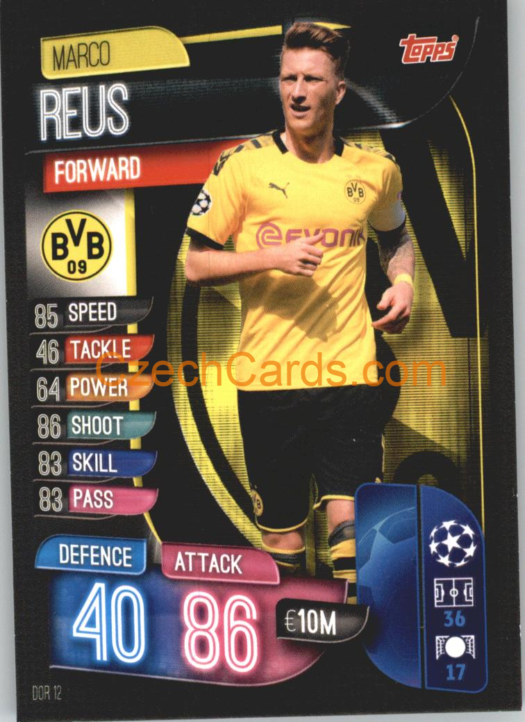Marco Reus 2019/20 Topps Match Attax #DOR 12