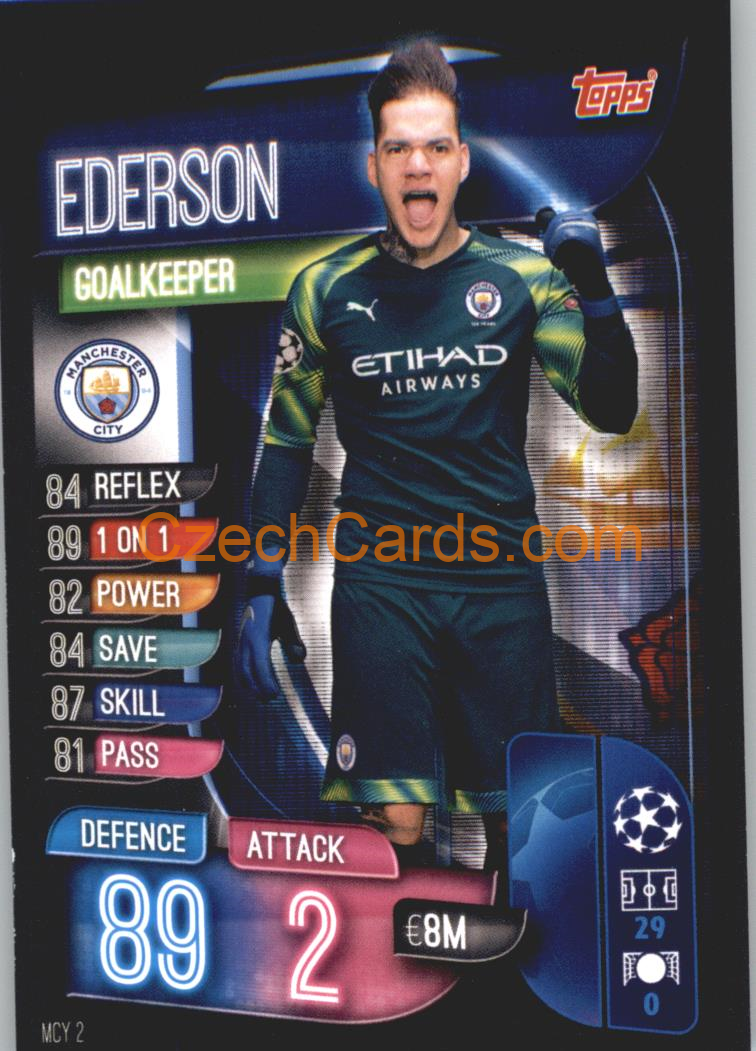 Ederson 2019/20 Topps Match Attax #MCY 2