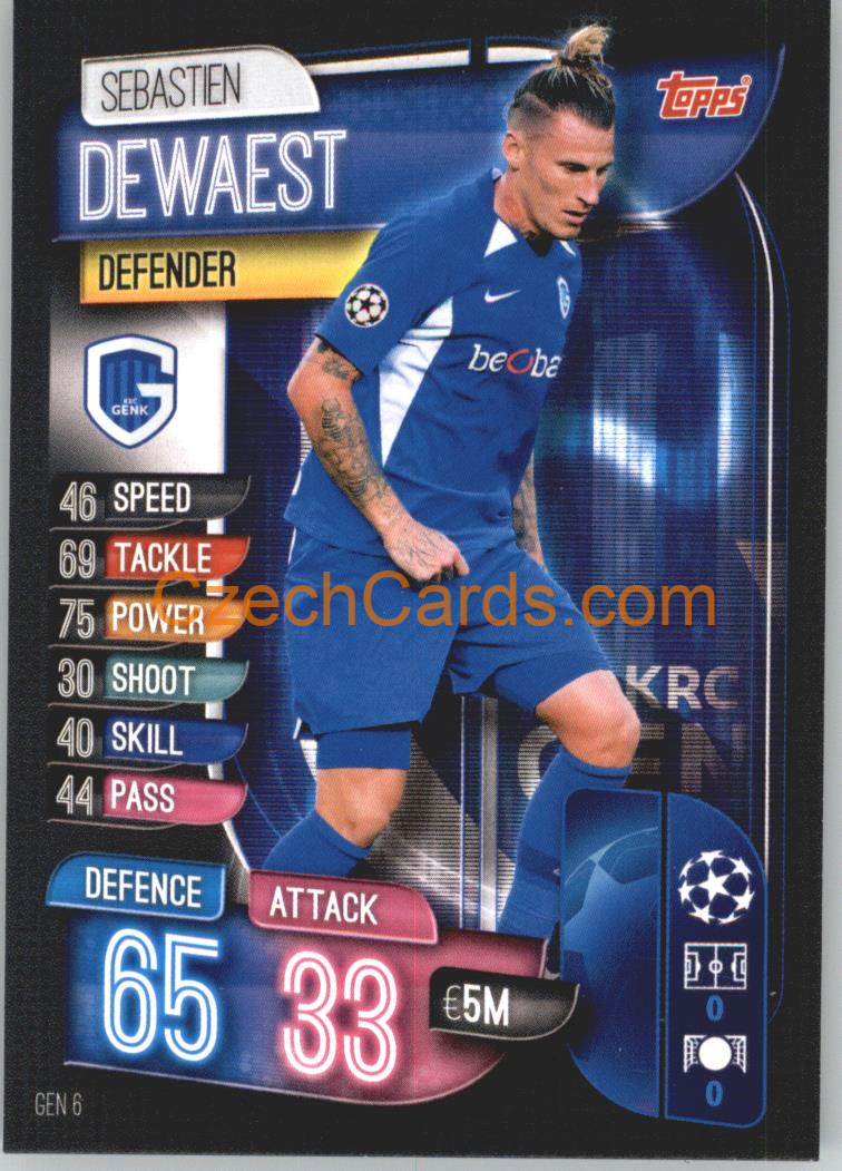 Sebastien Dewaest 2019/20 Topps Match Attax #GEN 6