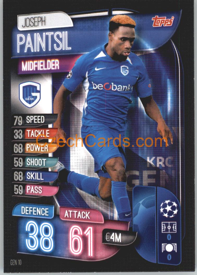 Joseph Paintsil 2019/20 Topps Match Attax #GEN 10