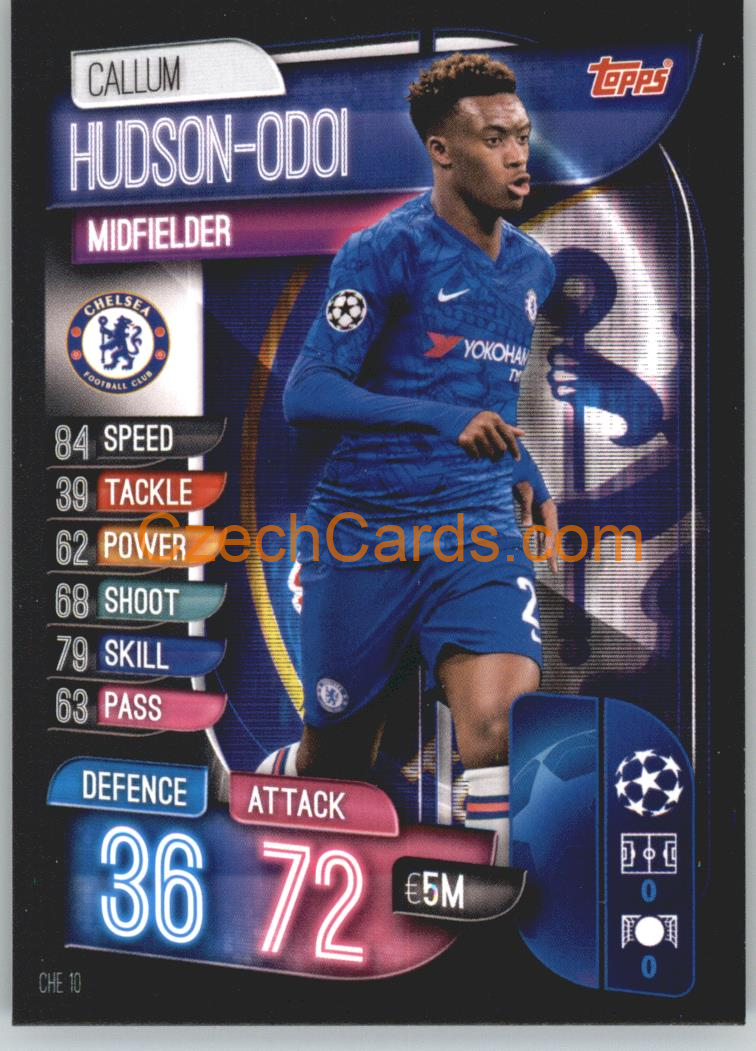 Callum Hudson-Odoi 2019/20 Topps Match Attax #CHE 10