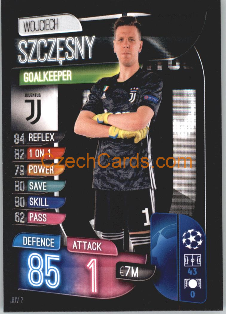 Wojciech Szczesny 2019/20 Topps Match Attax #JUV 2